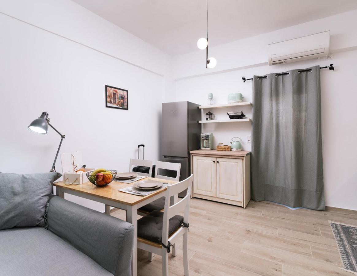 Central Apartments “Evanthia” 皮特斯迪亚 外观 照片
